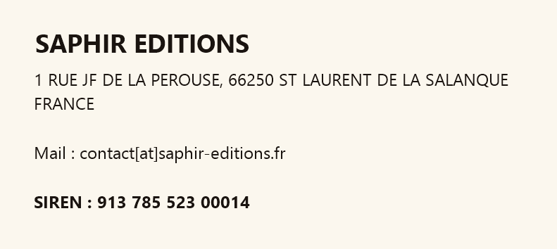 Coordonnées de SAPHIR EDITIONS